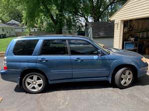 Blue 2007 Subaru Forester xt