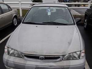 Silver 2000 Toyota Corolla