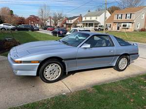 Blue 1987 Toyota Supra Turbo