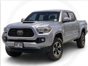 Silver 2018 Toyota Tacoma