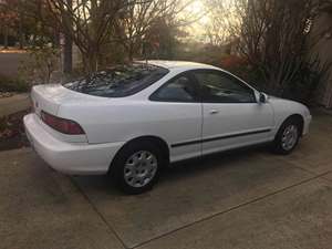 White 1995 Acura Integra