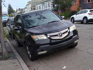 Black 2007 Acura MDX