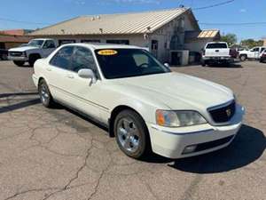 2000 Acura RL with White Exterior