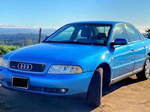 Blue 2001 Audi A4