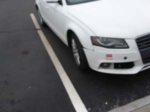 White 2009 Audi A4