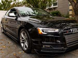 Black 2016 Audi S5 