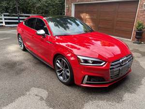 Red 2018 Audi S5 Sportback