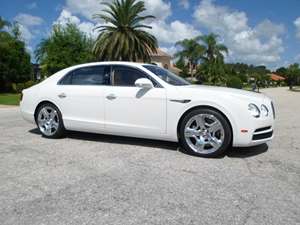 White 2015 Bentley Flying Spur