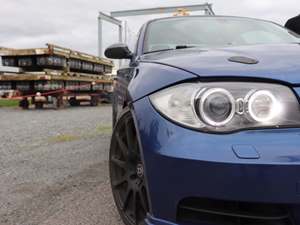 Blue 2009 BMW 1 Series