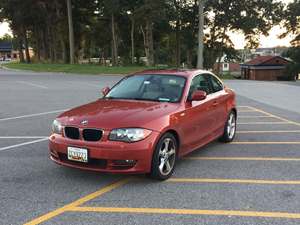 2010 BMW 1 Series with Red Exterior