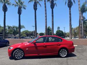 Red 2011 BMW 3 Series