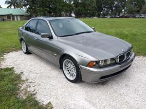 Silver 2002 BMW 5 Series