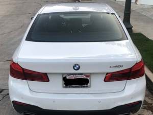 2019 BMW 5 Series with White Exterior