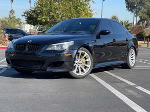 Black 2008 BMW M5 V10