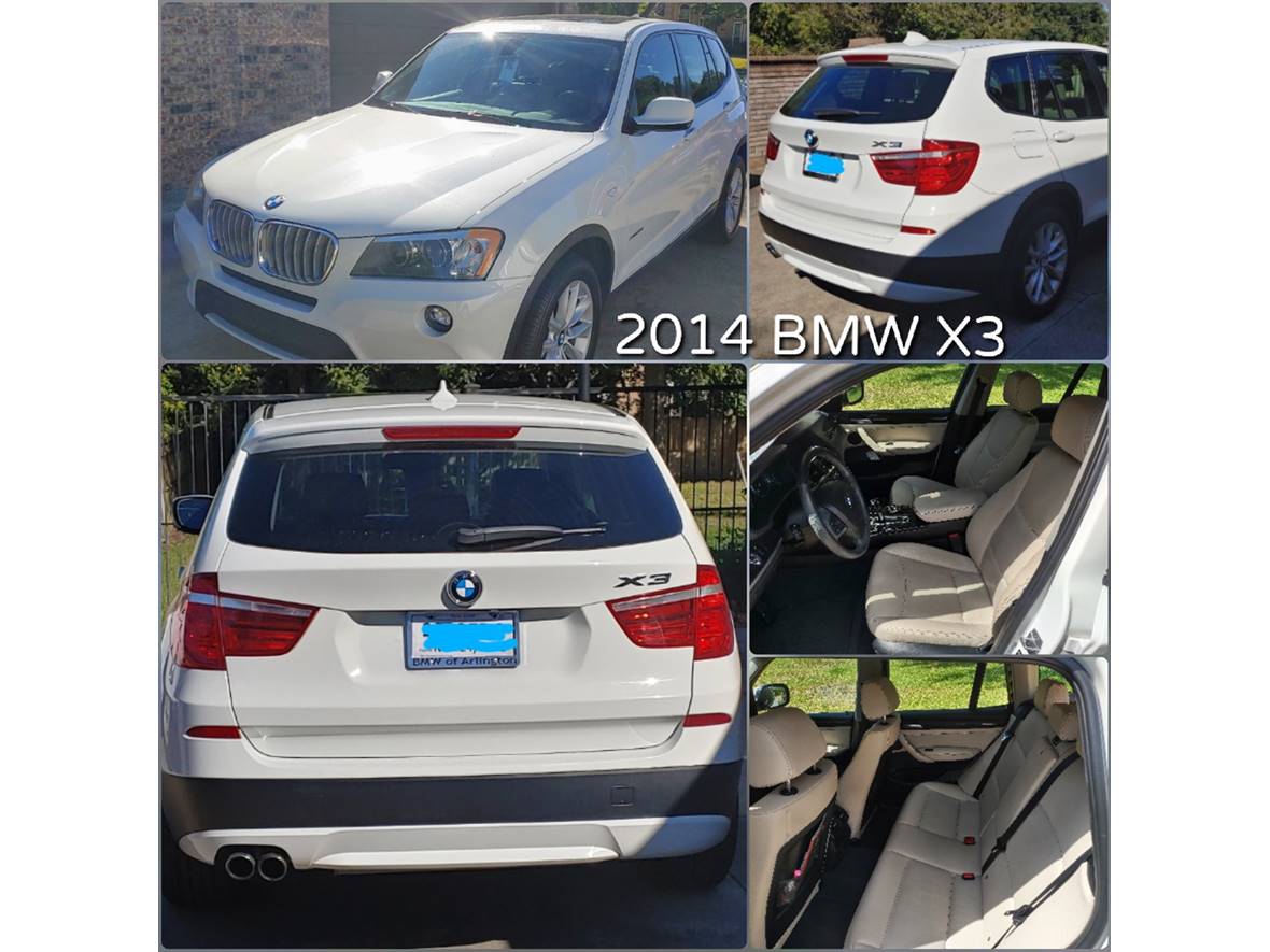 2014 BMW X3 for sale by owner in Arlington