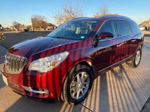 2015 Buick Enclave with Red Exterior