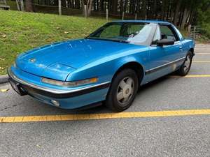 Blue 1990 Buick Reatta