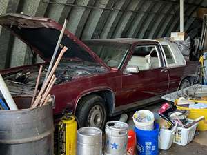 Red 1985 Cadillac Eldorado