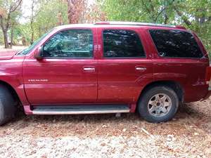 Red 2003 Cadillac Escalade EXT