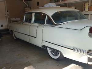 White 1956 Cadillac Series 62