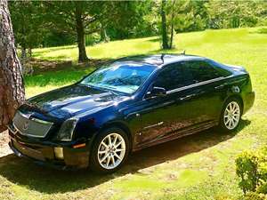 2007 Cadillac STS-V with Black Exterior