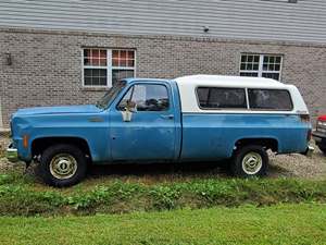 Blue 1980 Chevrolet C/K 10 Series