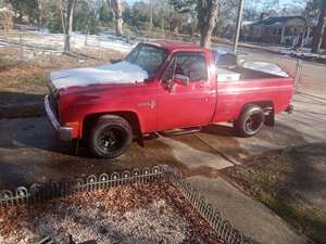Red 1986 Chevrolet C/K 10 Series