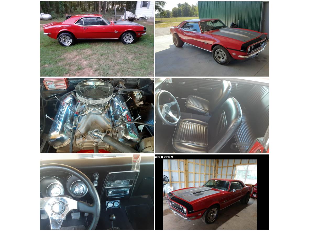 1968 Chevrolet Camaro for sale by owner in Madison