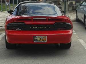 Red 2001 Chevrolet Camaro