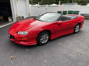 Red 2002 Chevrolet Camaro