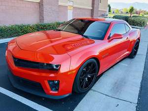 Orange 2013 Chevrolet Camaro SS