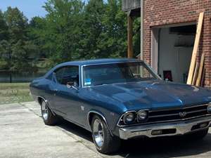 Blue 1969 Chevrolet Chevelle