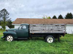 Green 1953 Chevrolet Chevy Van Classic