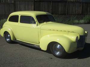 Yellow 1940 Chevrolet Classic
