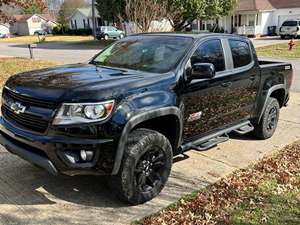 Black 2017 Chevrolet Colorado