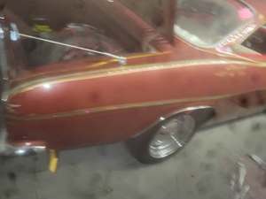 Red 1966 Chevrolet Corvair 