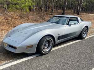 Gray 1982 Chevrolet Corvette