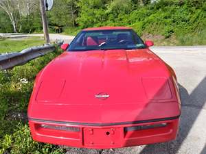 Red 1986 Chevrolet Corvette