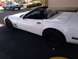White 1992 Chevrolet Corvette