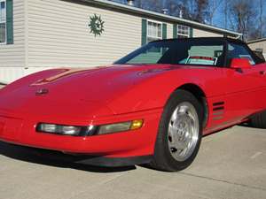 Red 1994 Chevrolet Corvette