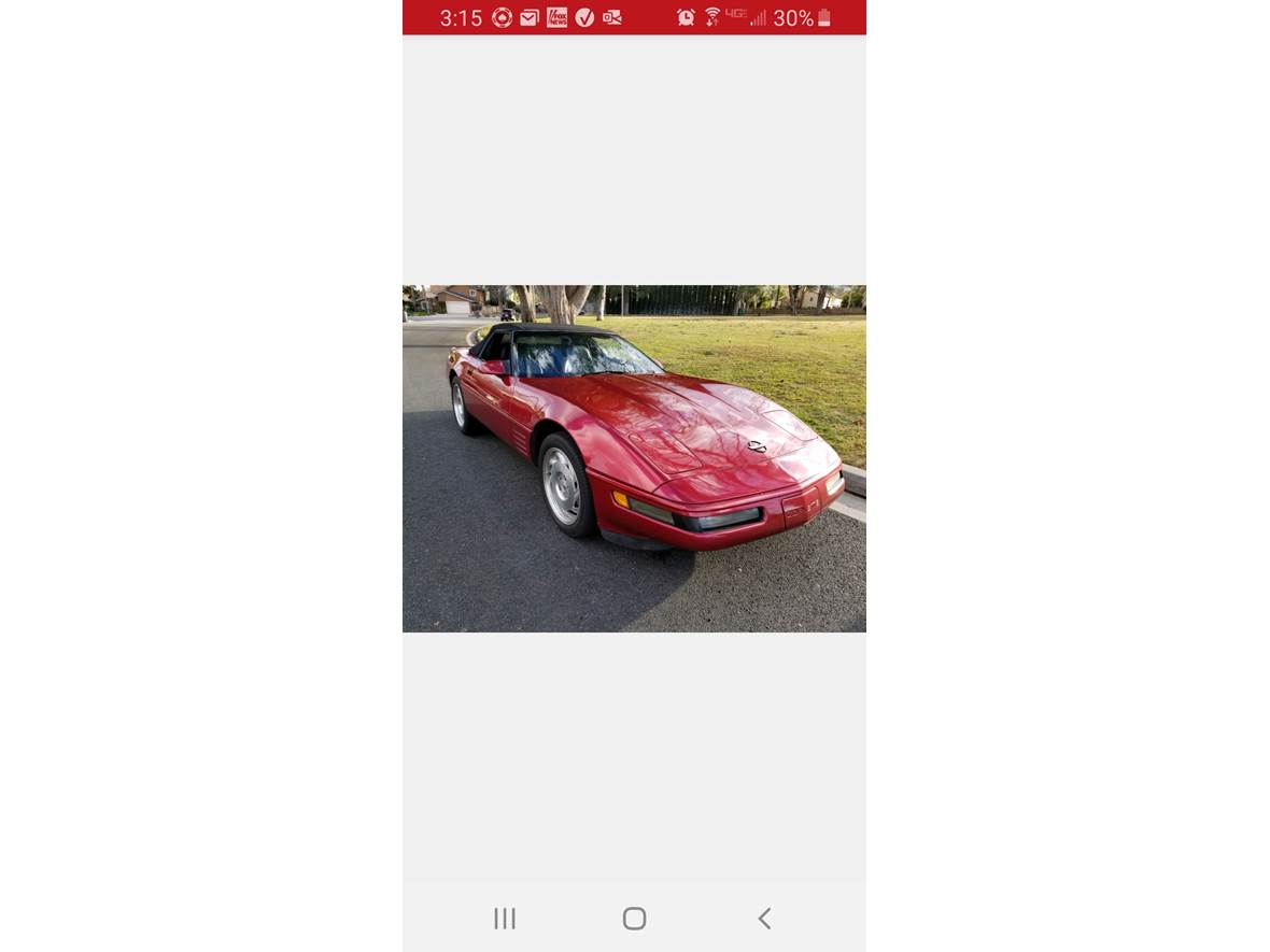 1994 Chevrolet Corvette for sale by owner in Valencia