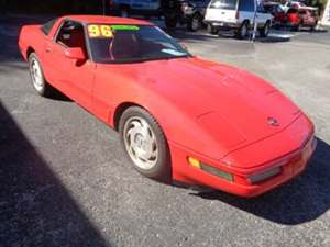 Red 1996 Chevrolet Corvette