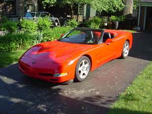 Red 1998 Chevrolet Corvette