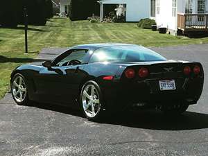 Black 2008 Chevrolet Corvette