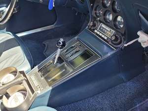 Blue 1975 Chevrolet Corvette Stingray