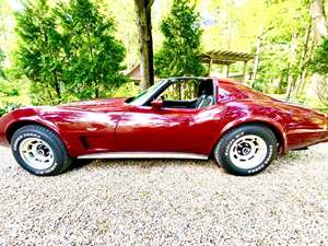 Red 1977 Chevrolet Corvette Stingray