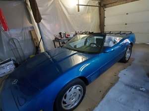 Blue 1993 Chevrolet Corvette Stingray