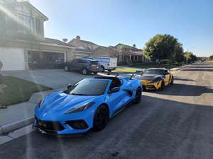 Blue 2021 Chevrolet Corvette Stingray