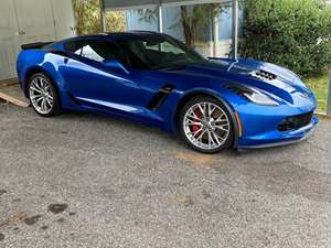 Blue 2016 Chevrolet Corvette zo6