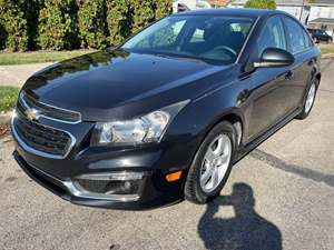 Black 2016 Chevrolet Cruze LT RS